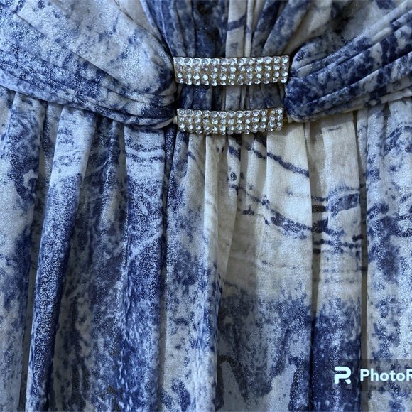 Gently Used Calvin Klein Formal Strapless Maxi Dress Size8 - Picture 3 of 4